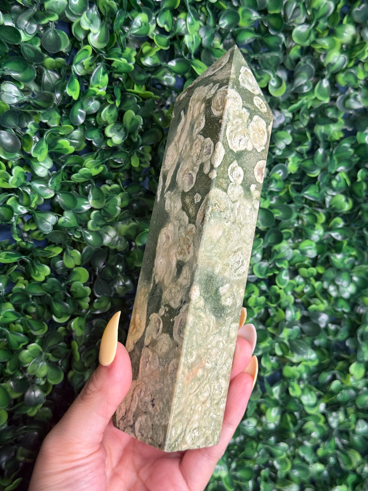 Rainforest Jasper Large Crystal Towers - B