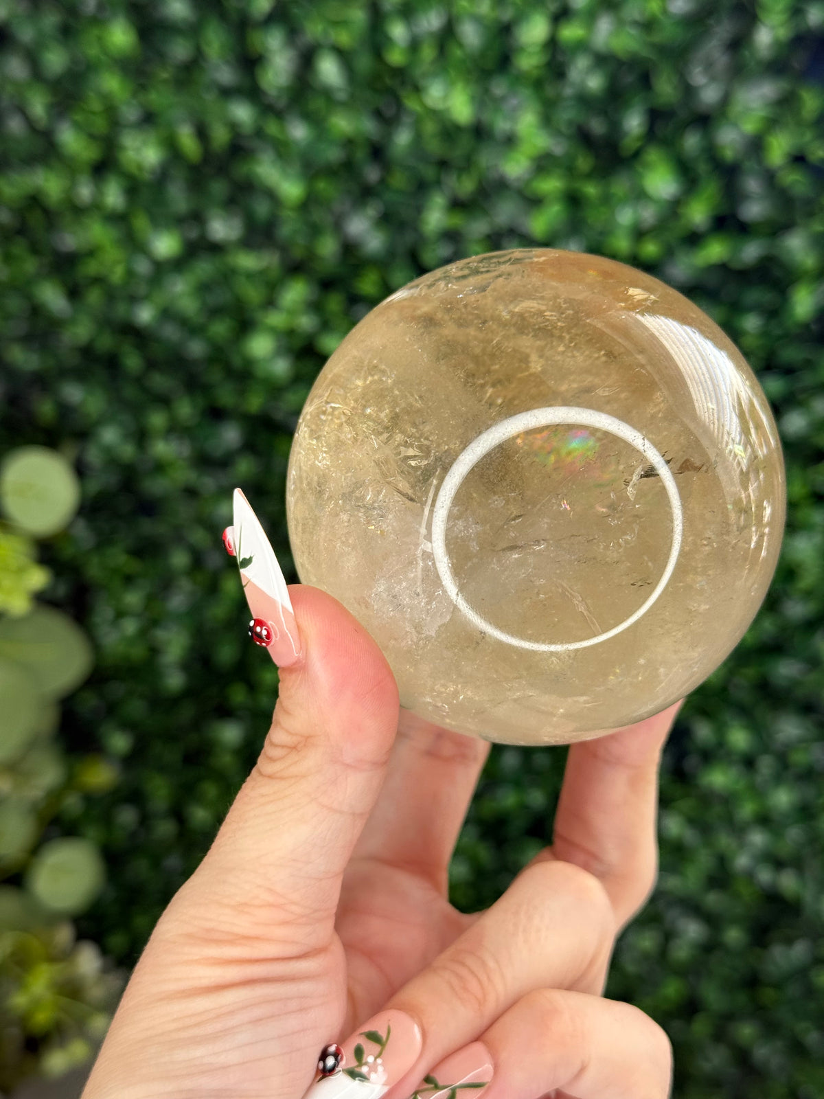 Citrine Crystal Sphere 577g