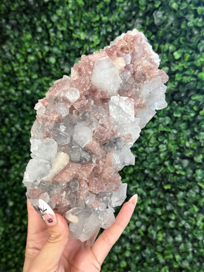 Apophyllite on Heulandite with Sugar Apophyllite Coating from India 1.3kg