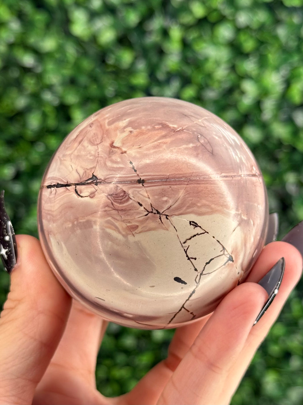 Pink Picture Jasper Spheres G