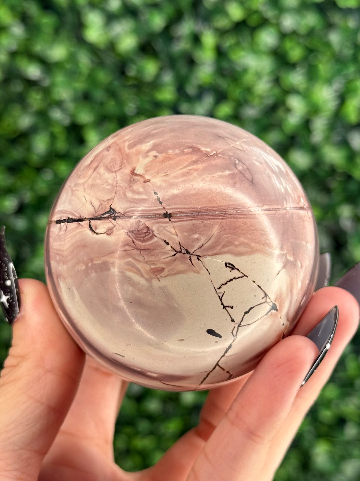 Pink Picture Jasper Spheres G