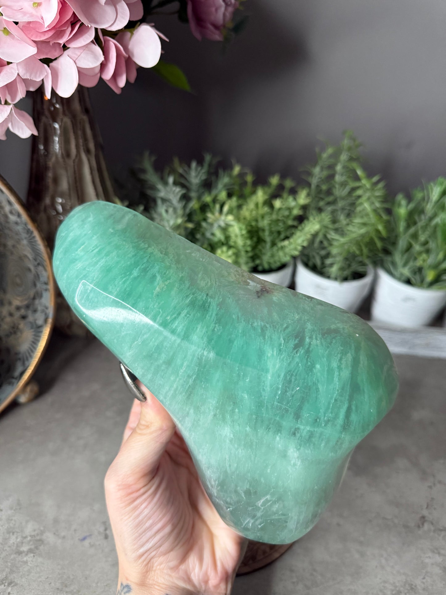 Large Fluorite Bowl