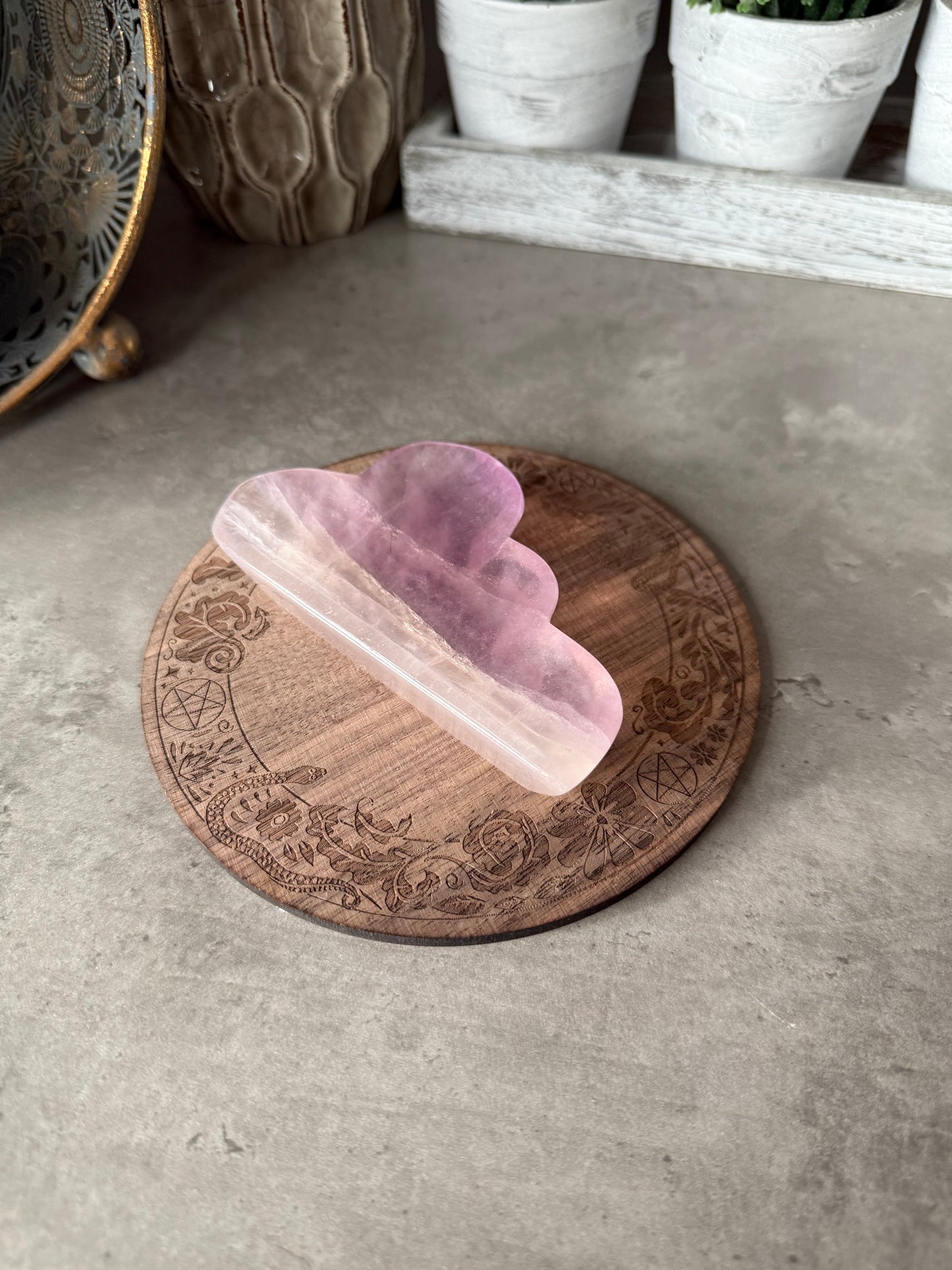 Fluorite Cloud Bowl