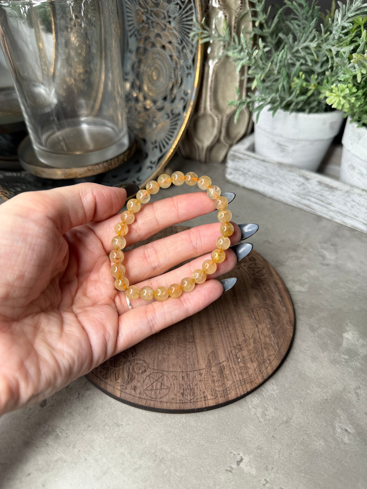 Golden Rutile Bracelet