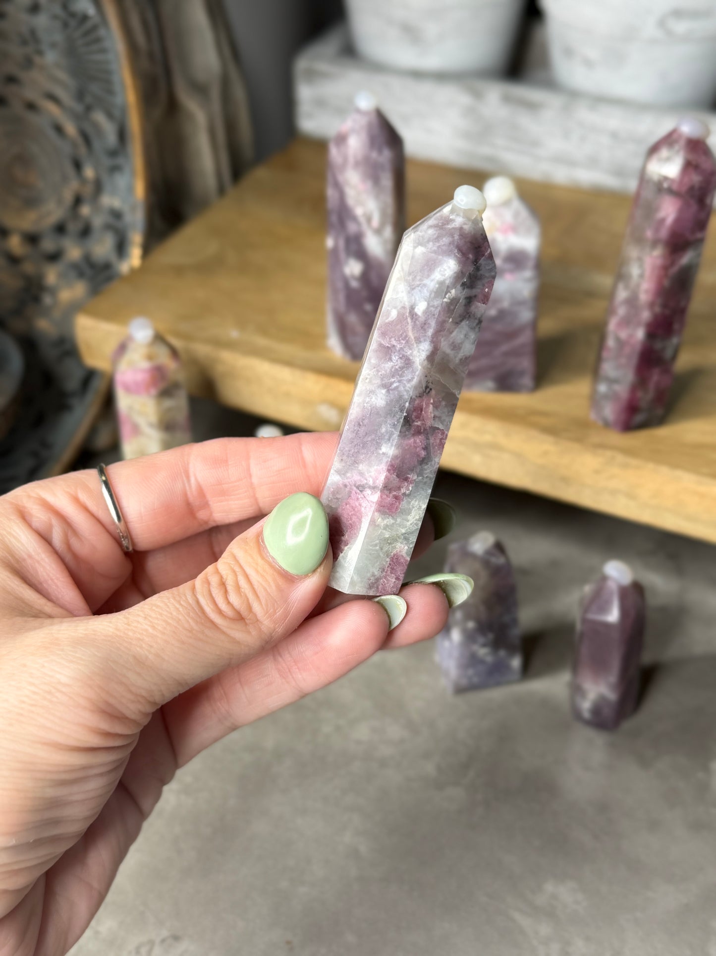 Unicorn Stone Crystal Towers