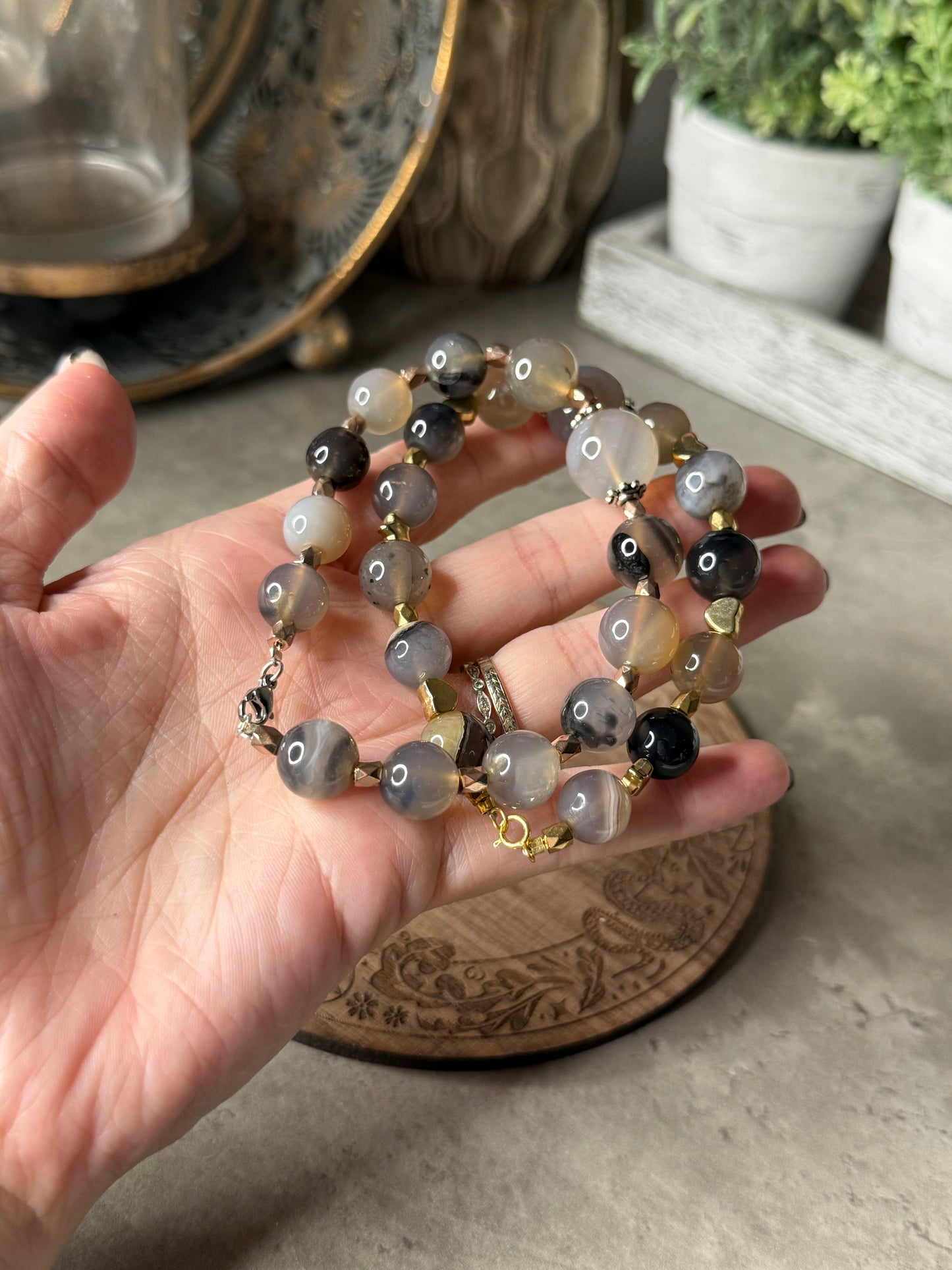 Volcano Agate Bracelets