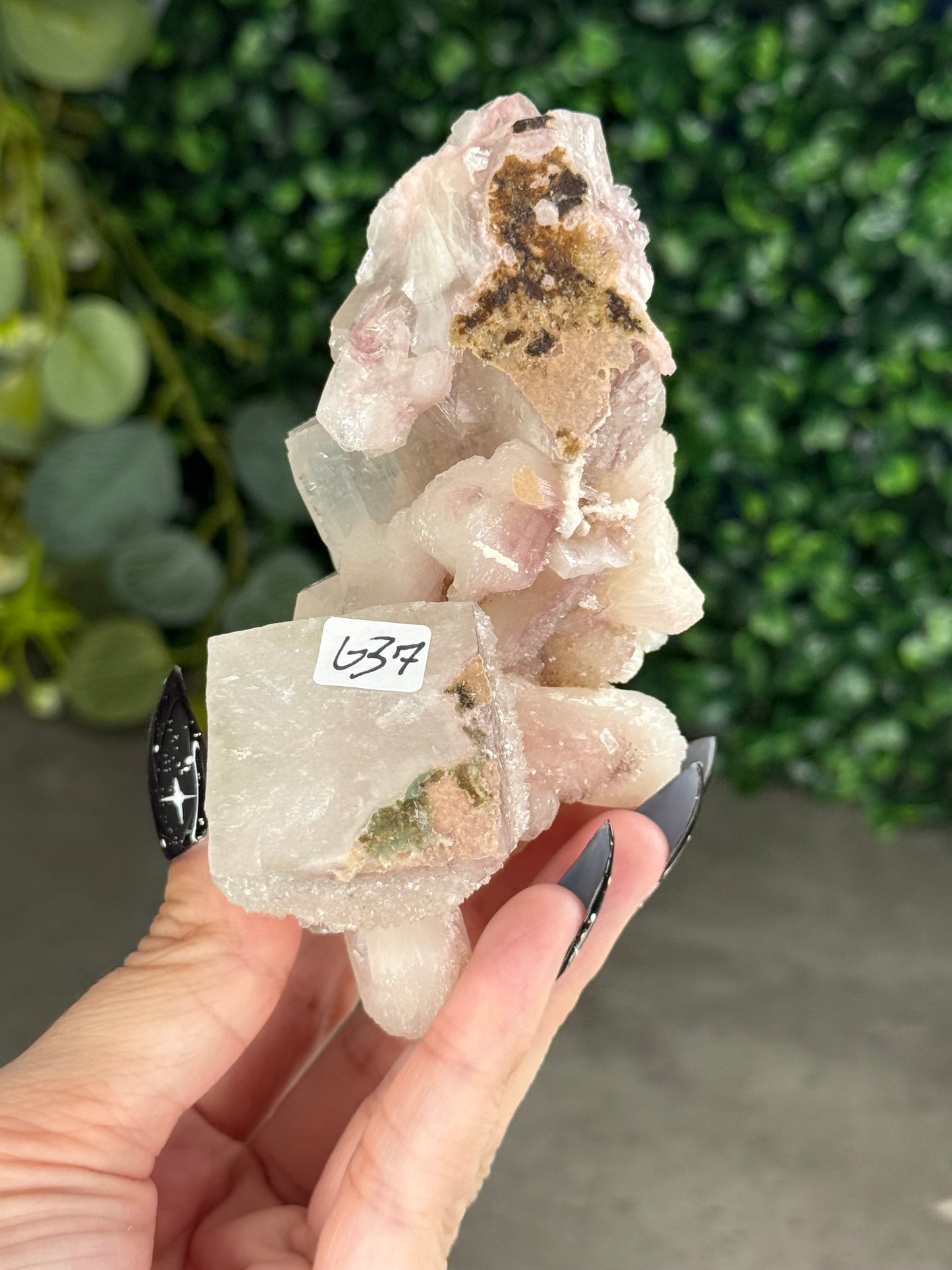 Pink & Green Apophyllite Specimens - G