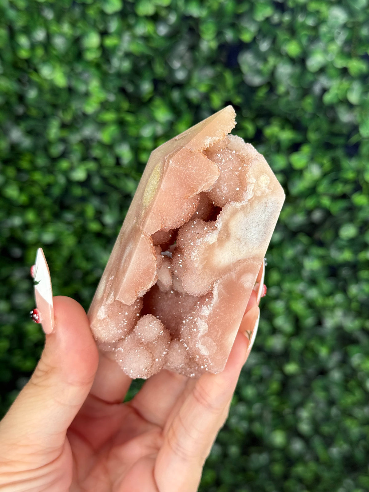 Pink Amethyst Tower Crystal Carvings Brazil