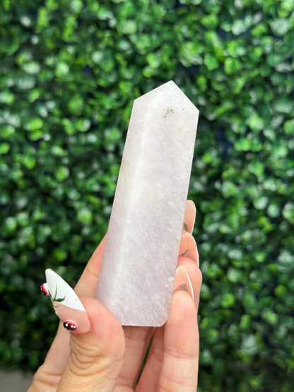 Pink Tourmaline Towers Crystal Carvings