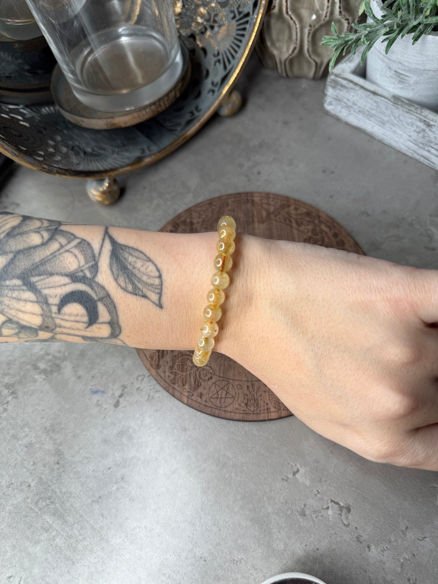 Golden Rutile Bracelet