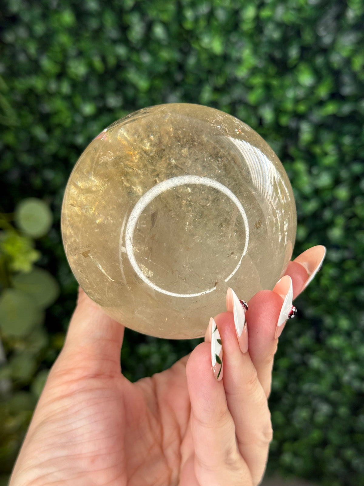 Citrine Crystal Sphere 577g