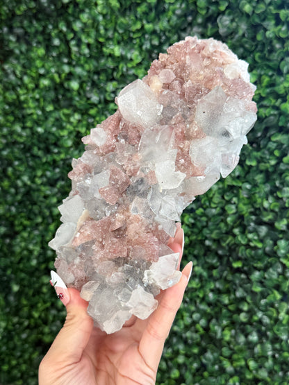 Apophyllite on Heulandite with Sugar Apophyllite Coating from India 1.3kg