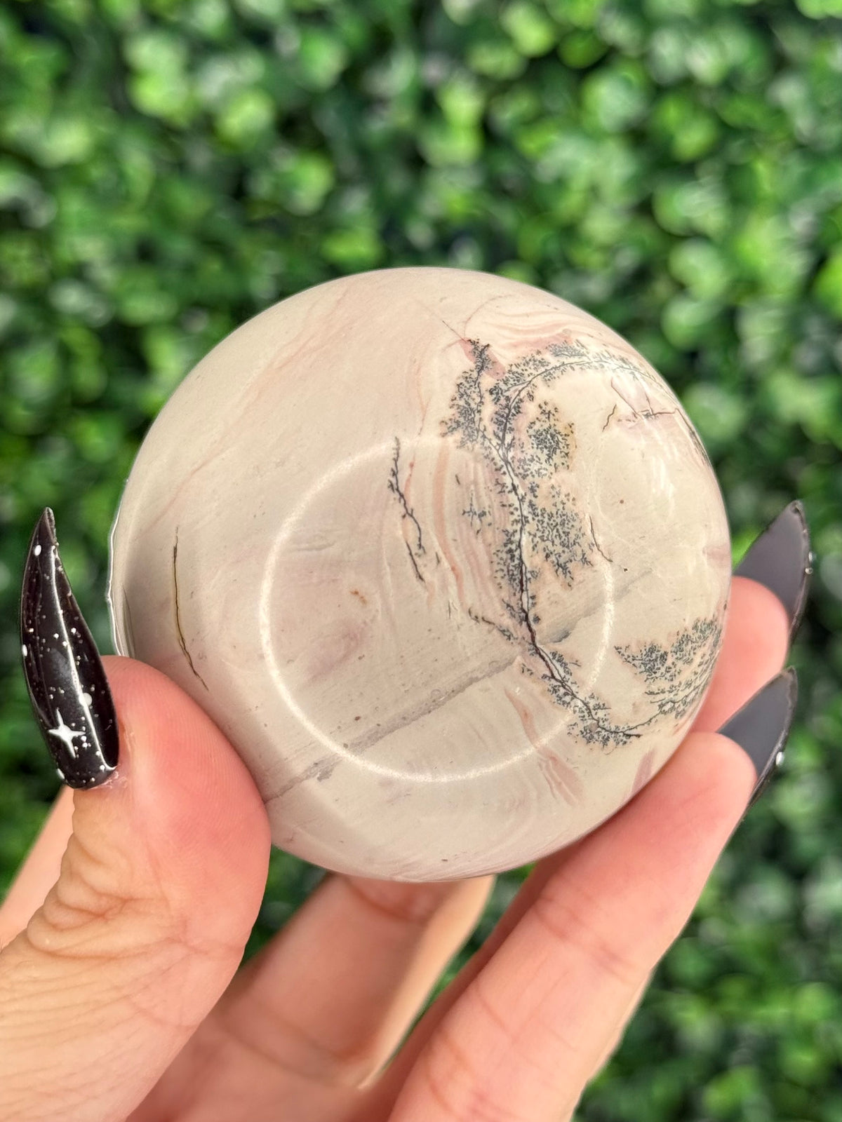 Pink Picture Jasper Spheres D