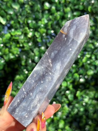 Purple Chalcedony Tower - Indonesia
