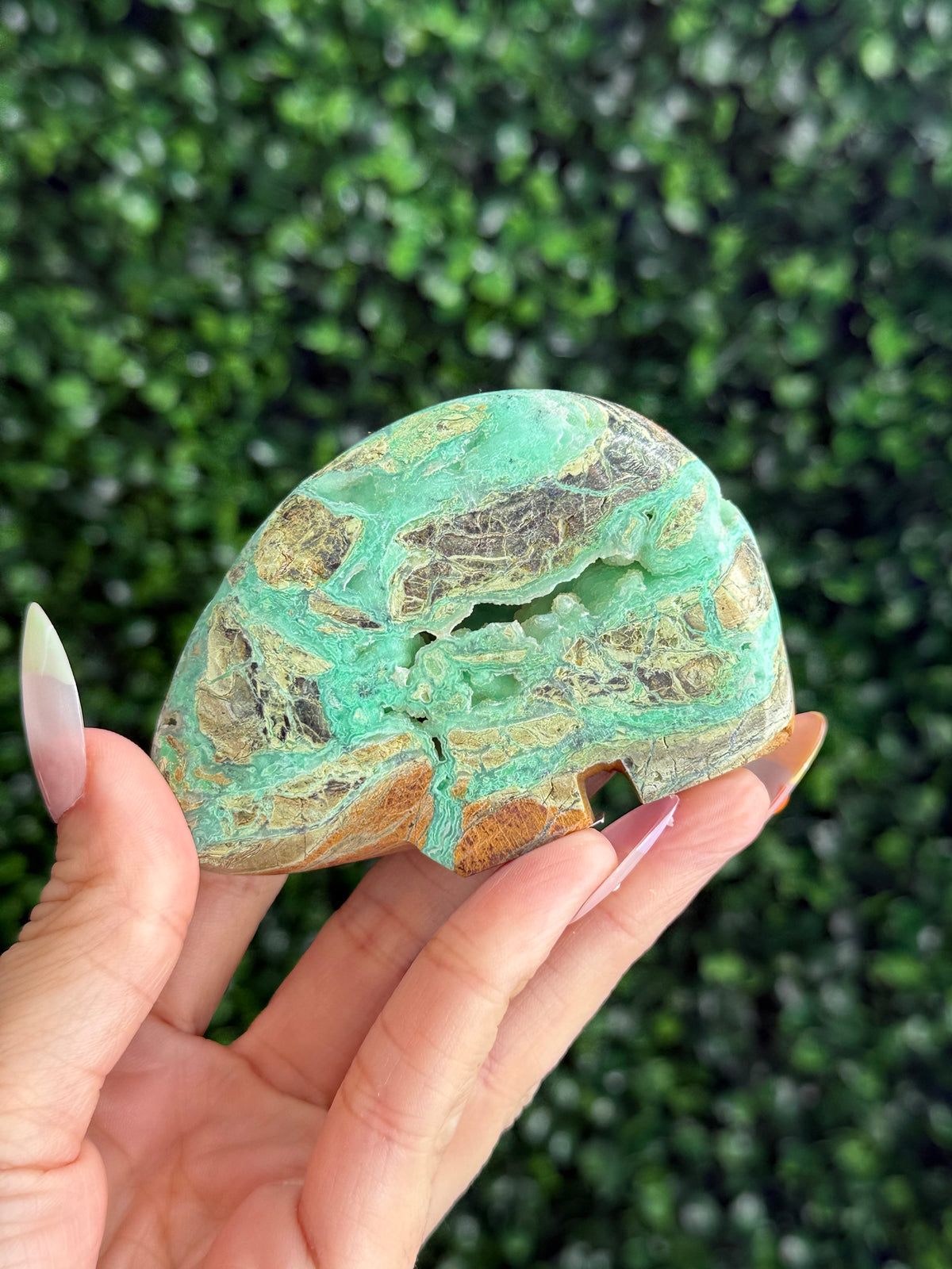Smithsonite Bear Crystal Carving - Indonesia - A