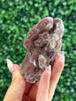 Red Hematite Quartz Crystal Specimen - Morocco A