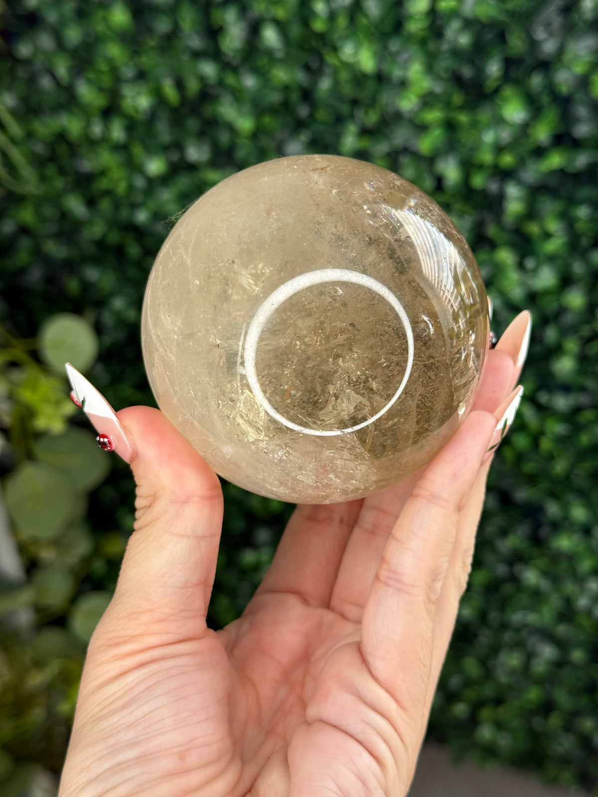 Citrine Crystal Sphere 577g