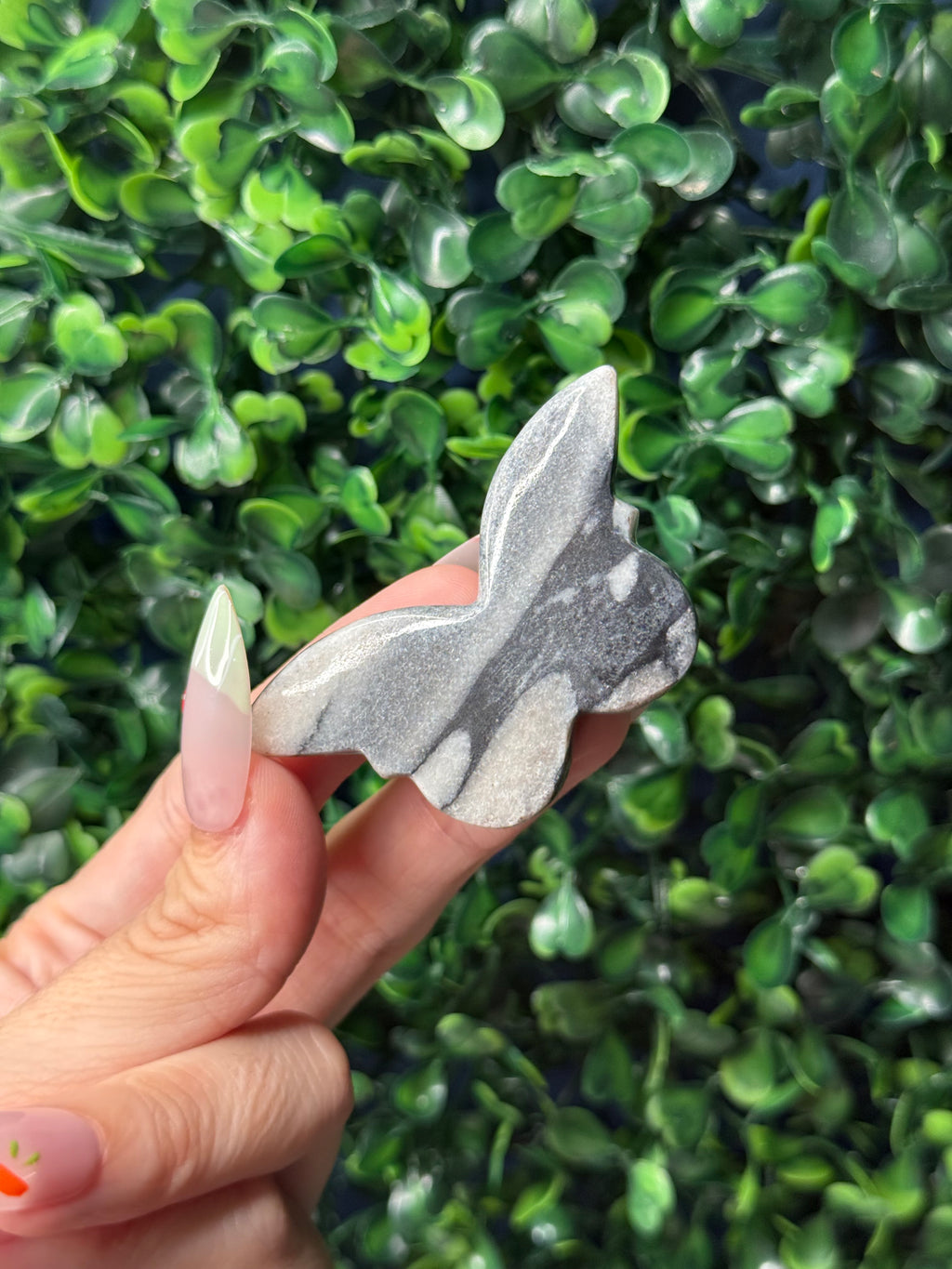 Shell Jasper Mini Butterfly Crystal Carvings - Pakistan