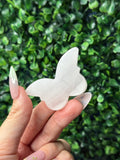 Mangano Calcite Mini Butterfly Crystal Carvings - Pakistan