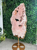 XL Pink Amethyst Druzy Statement Slab 4600g