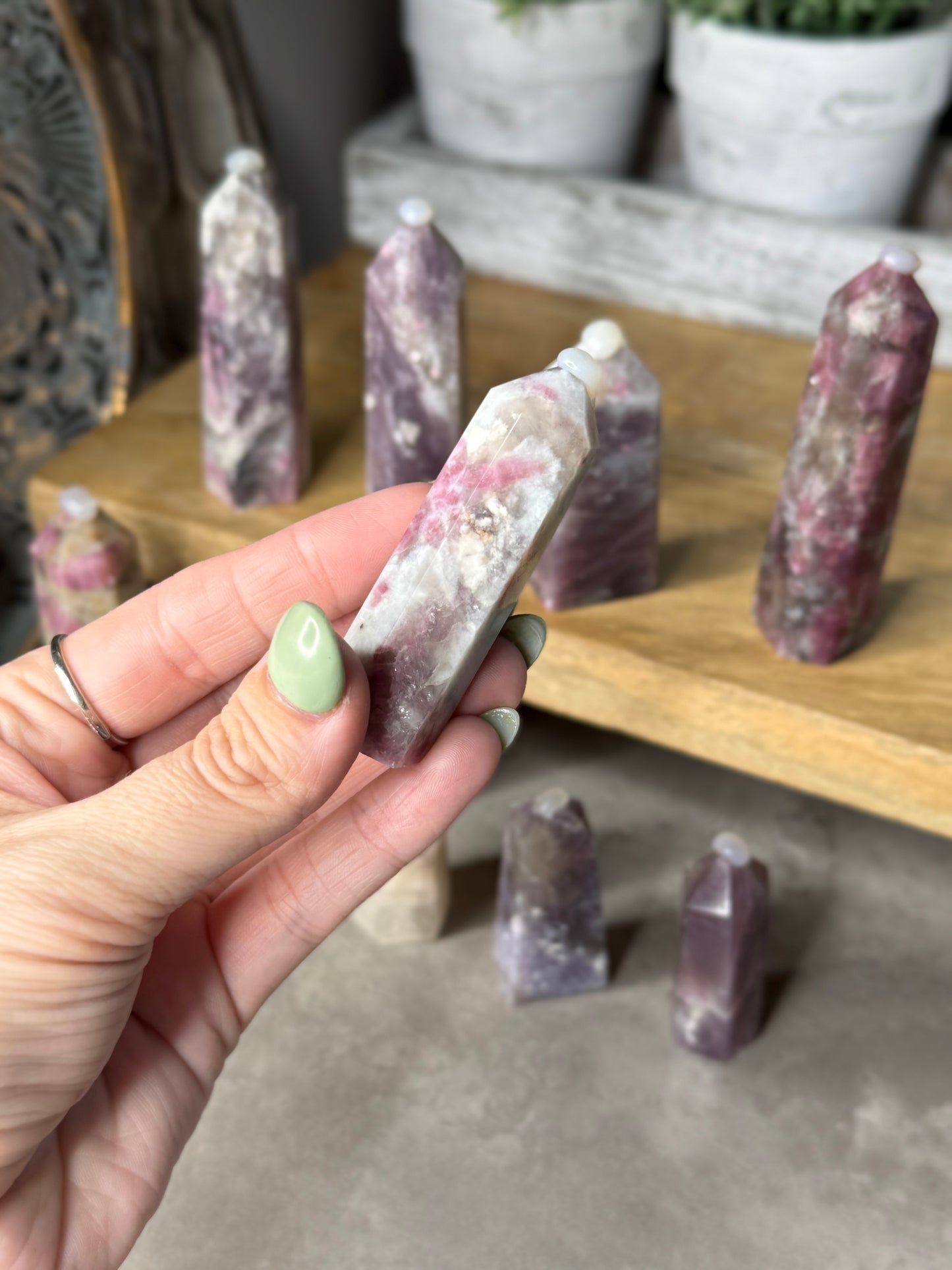 Unicorn Stone Crystal Towers