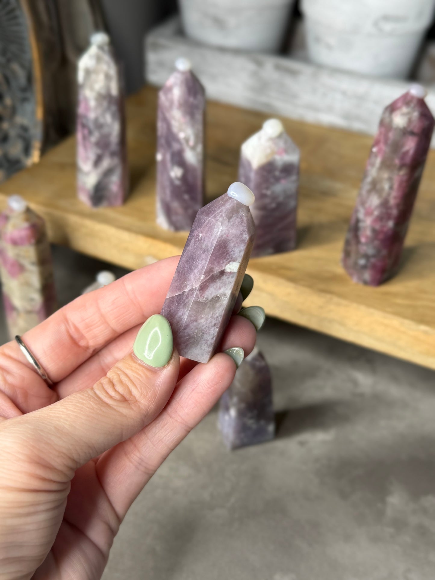 Unicorn Stone Crystal Towers