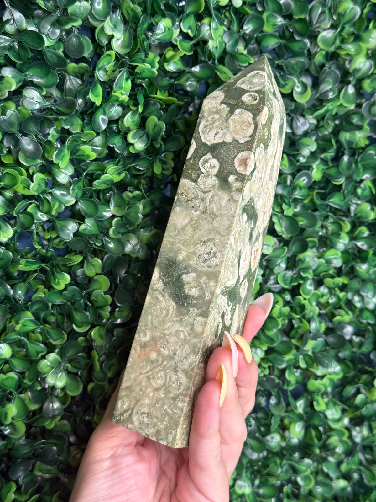 Rainforest Jasper Large Crystal Towers - B