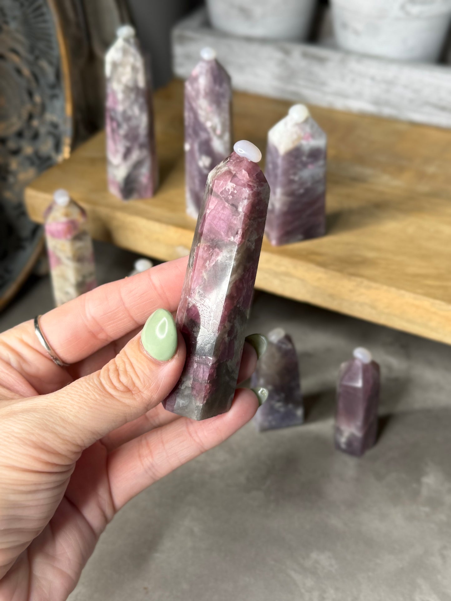 Unicorn Stone Crystal Towers