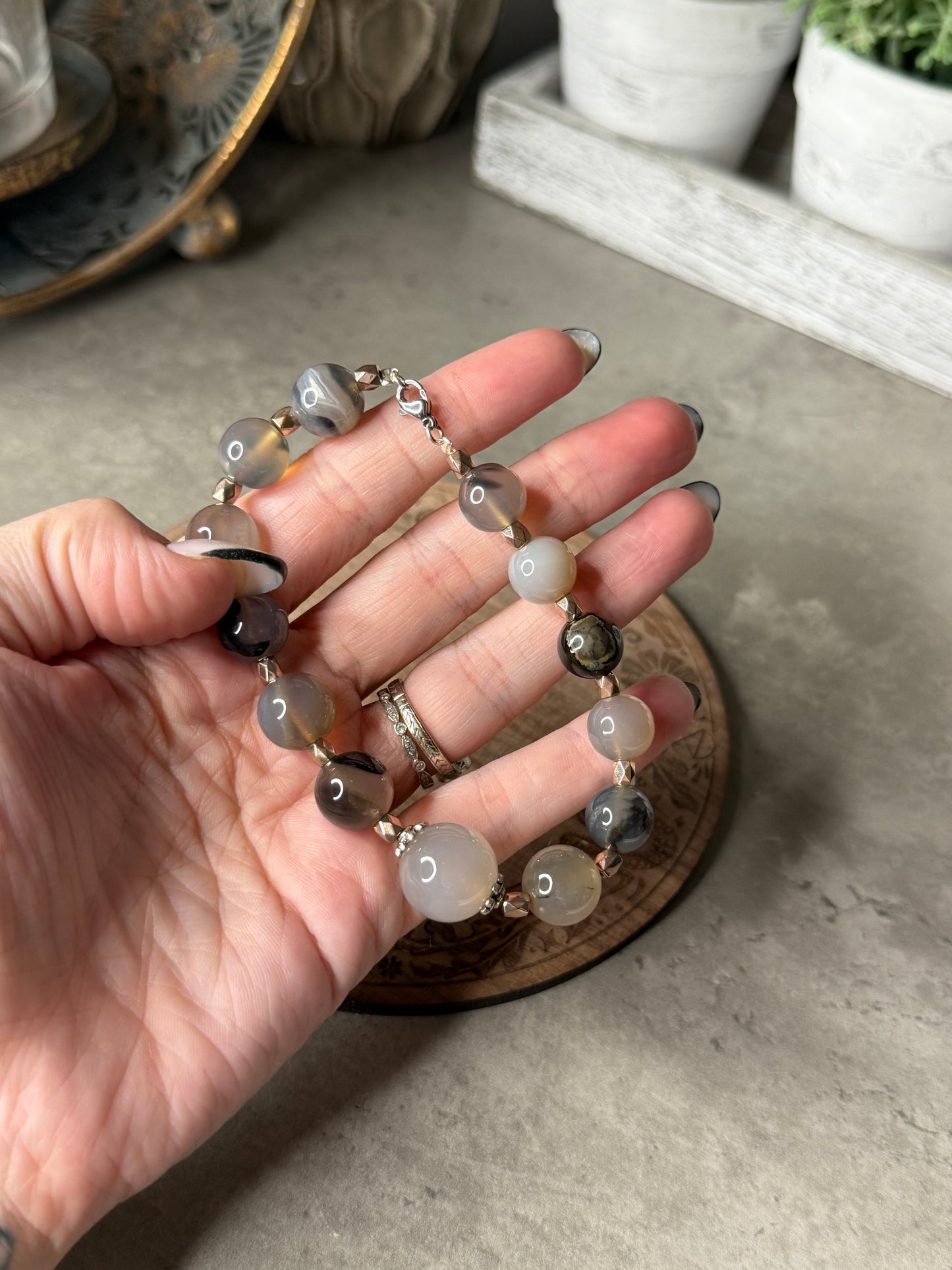 Volcano Agate Bracelets