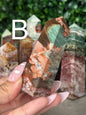 Unicorn Jasper Towers Crystal Carvings