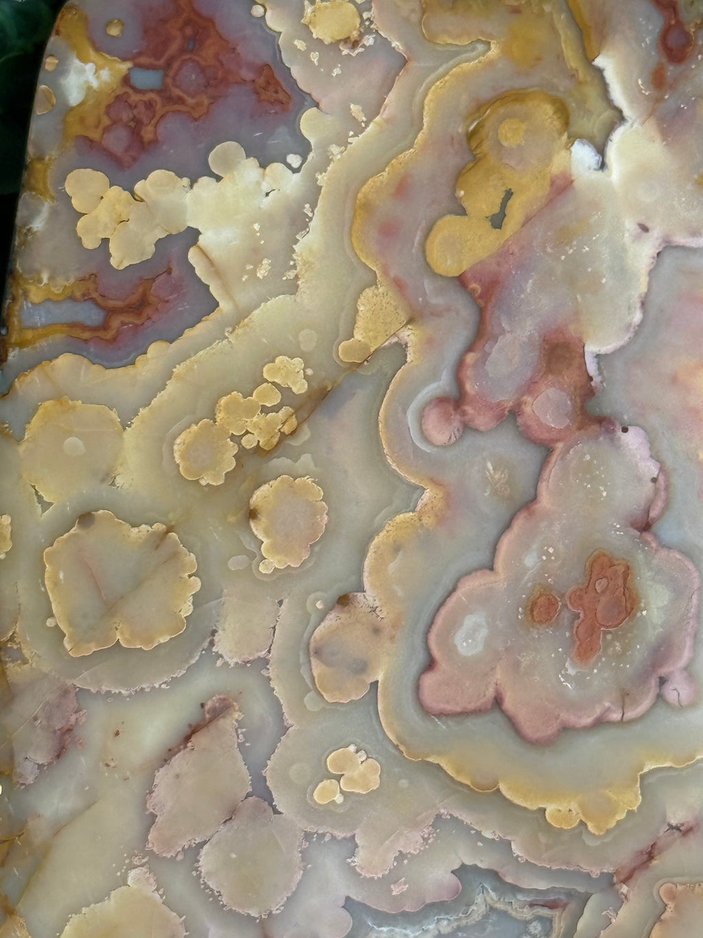 Colourful Crazy Lace Agate Slab from Indonesia E