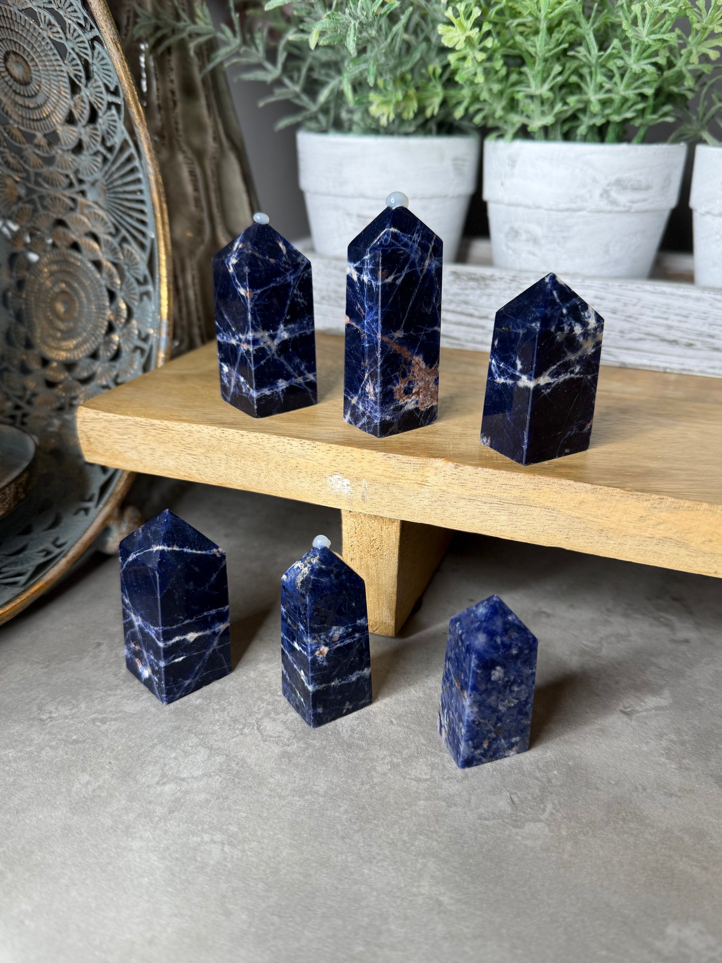 Sodalite Small Towers