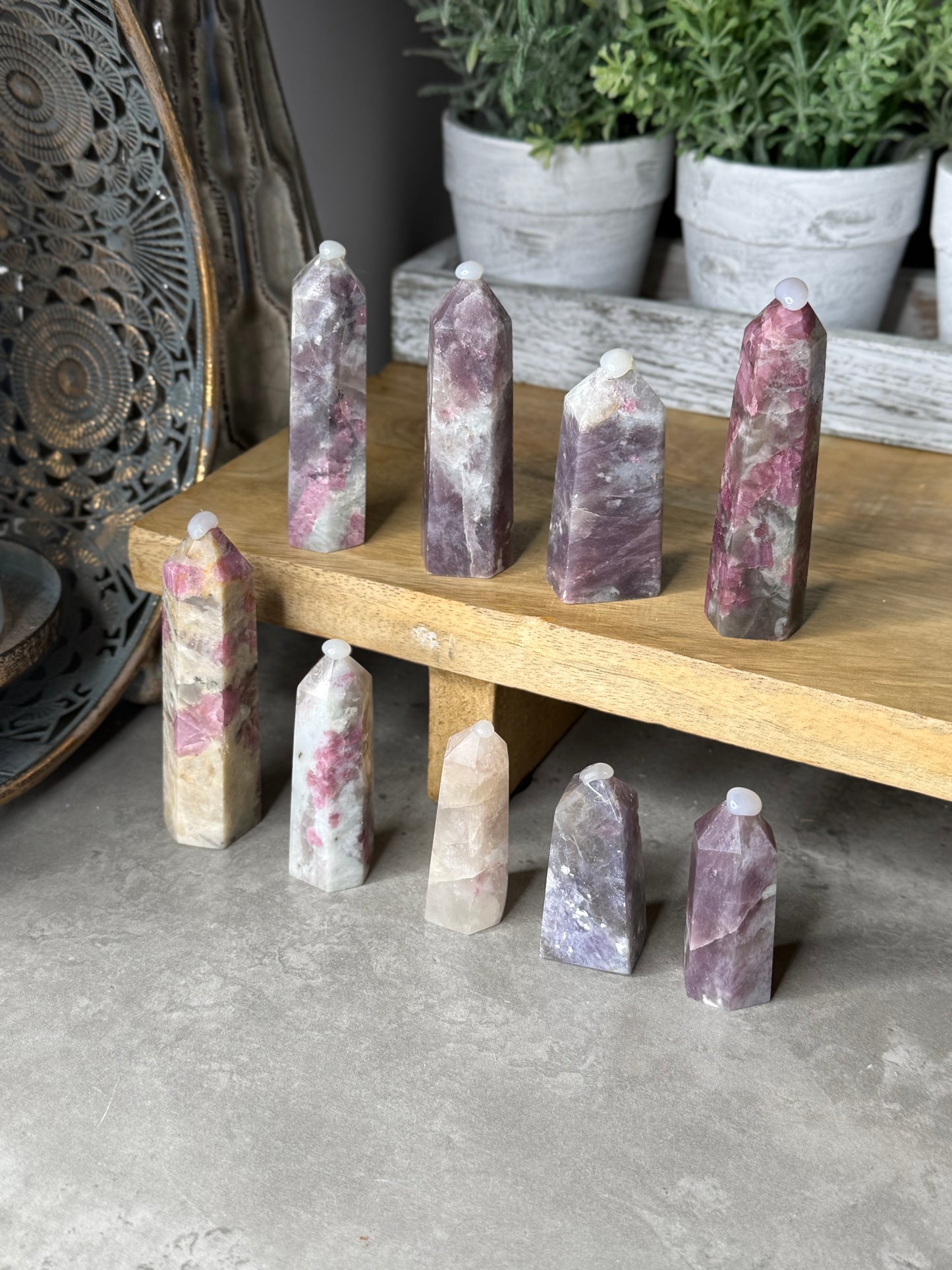 Unicorn Stone Crystal Towers