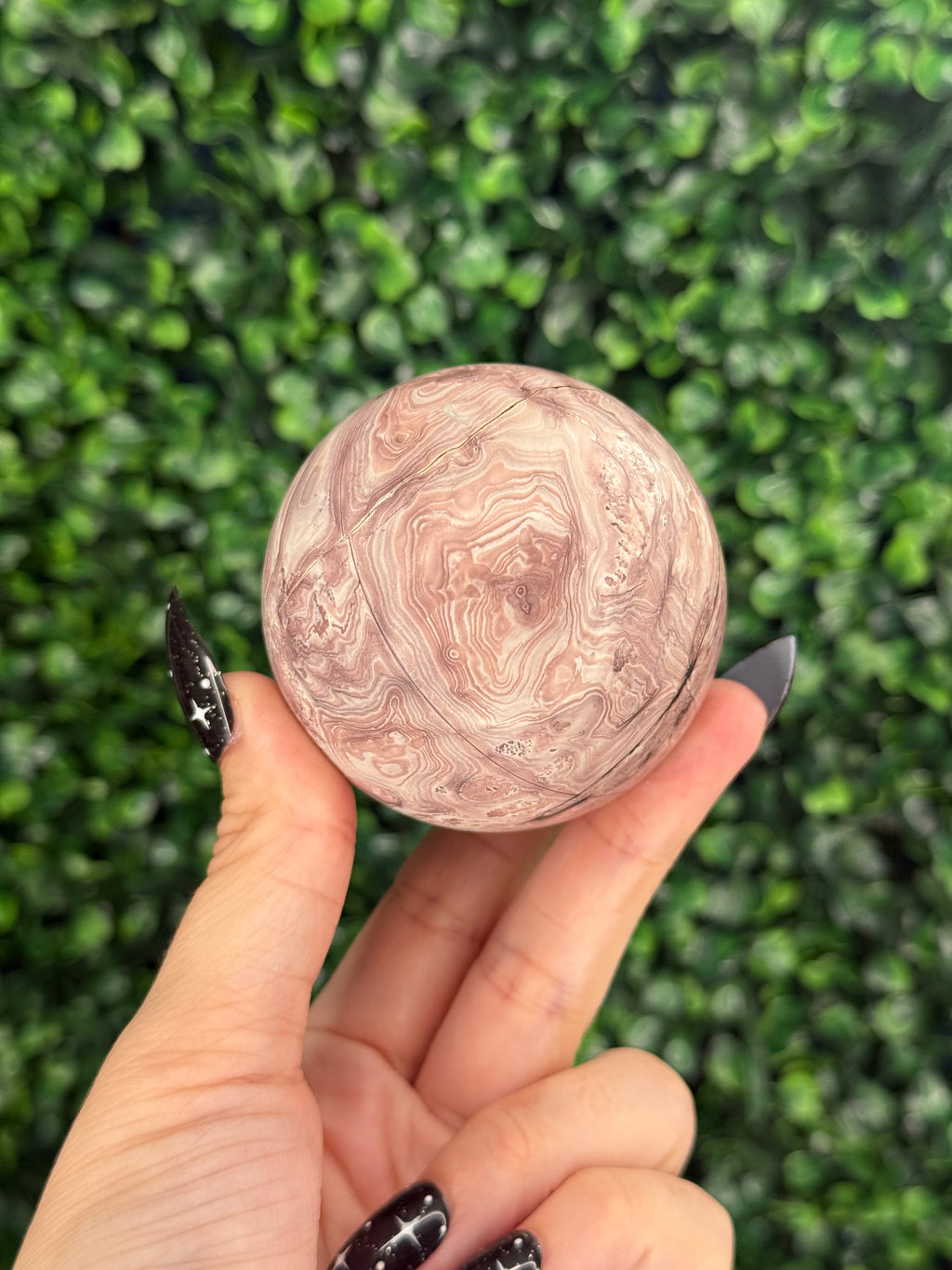 Pink Picture Jasper Spheres A
