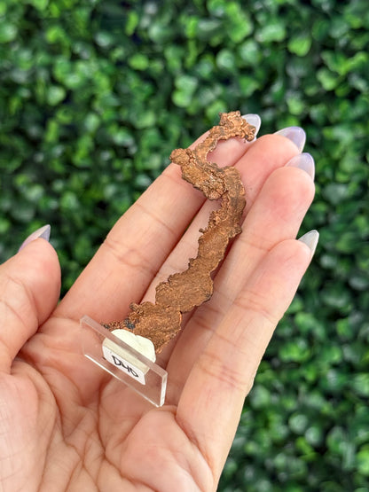 Native Copper Collection mined in the 70s Pearl Handle Pit Ray Mine AZ, US - D