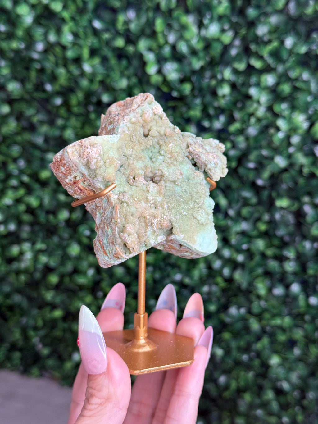 Smithsonite Star Crystal Carving - Indonesia