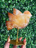 Carnelian Bird Crystal Carving from Indonesia - B