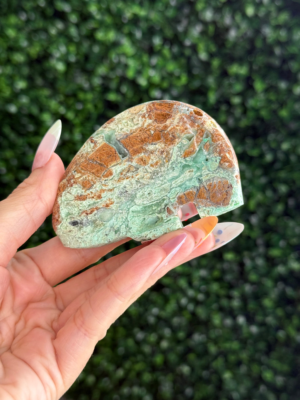 Smithsonite Bear Crystal Carving - Indonesia - B