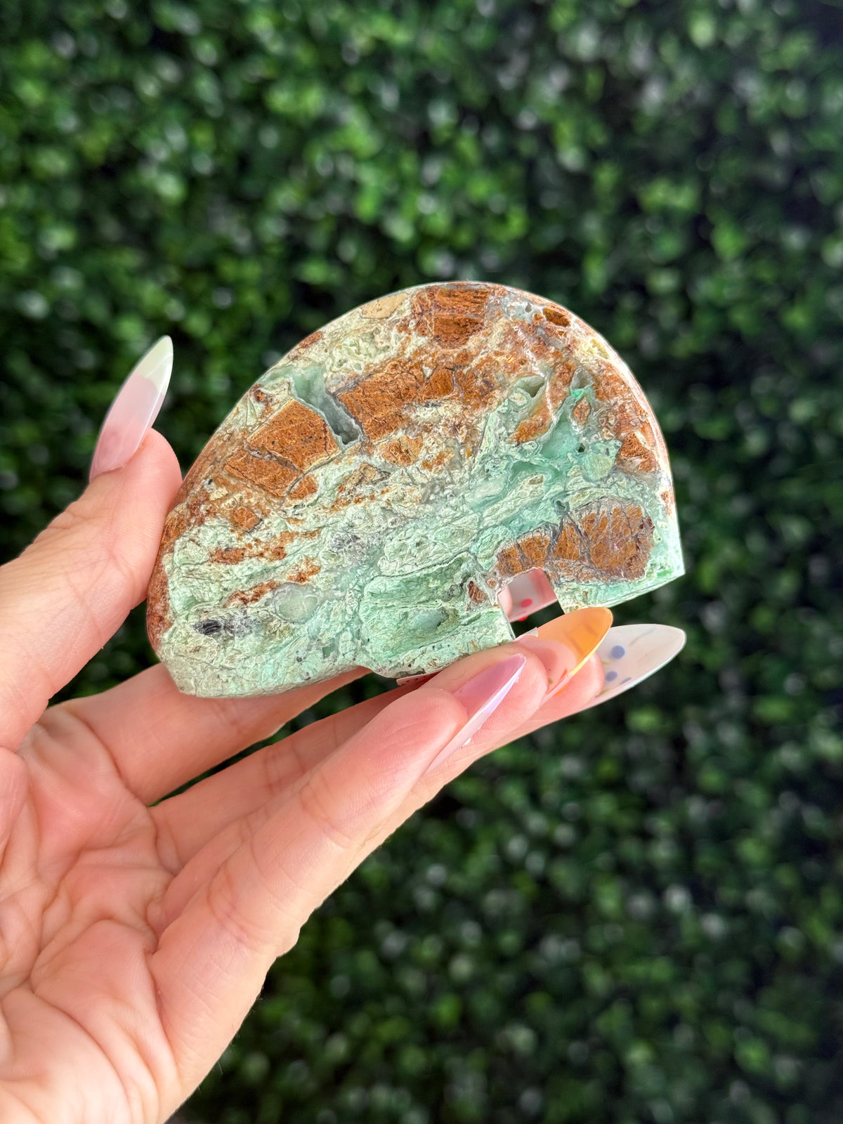 Smithsonite Bear Crystal Carving - Indonesia - B
