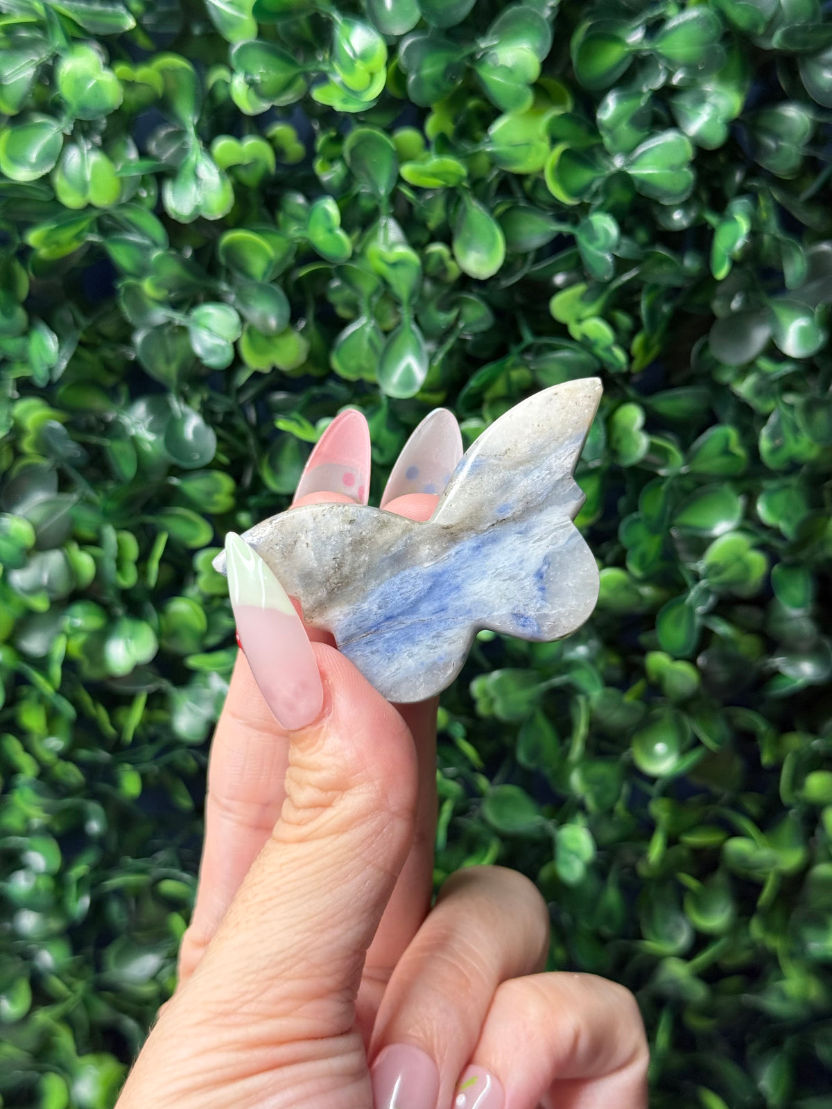 Afghanite Mini Butterfly Crystal Carvings - Pakistan