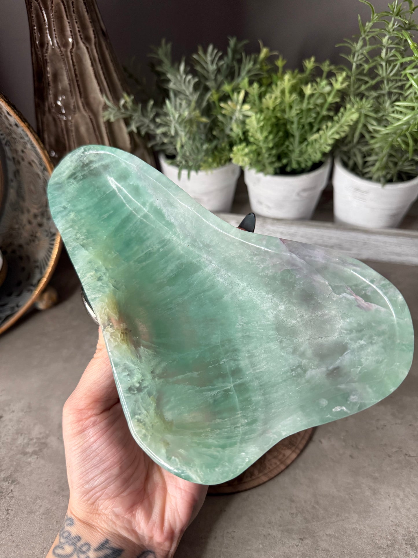 Large Fluorite Bowl