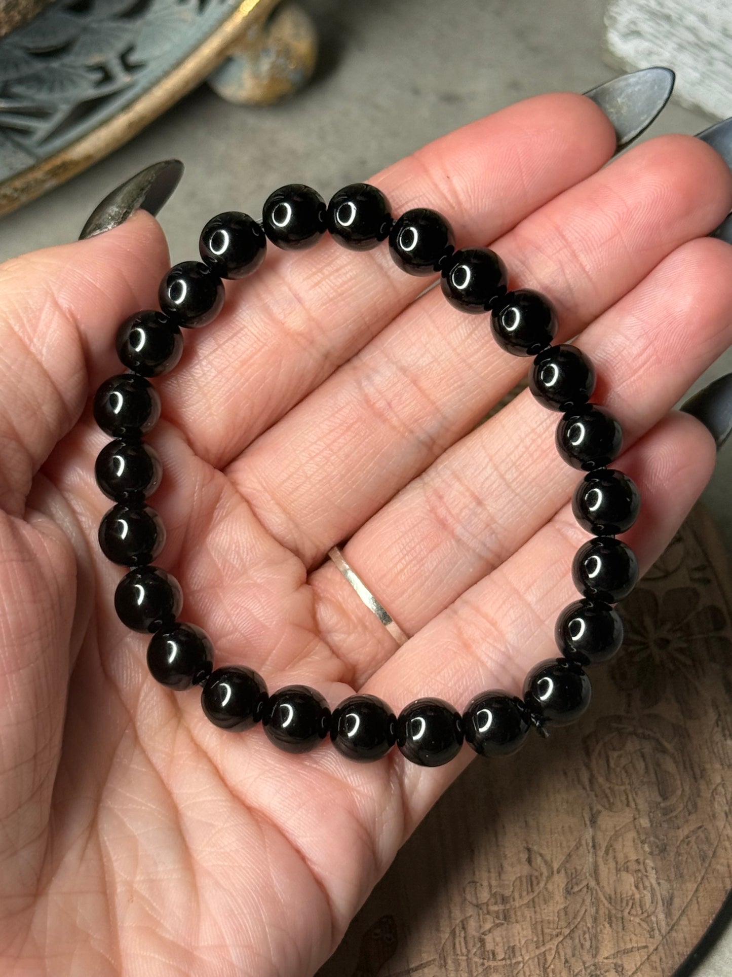 Black Obsidian Bracelet