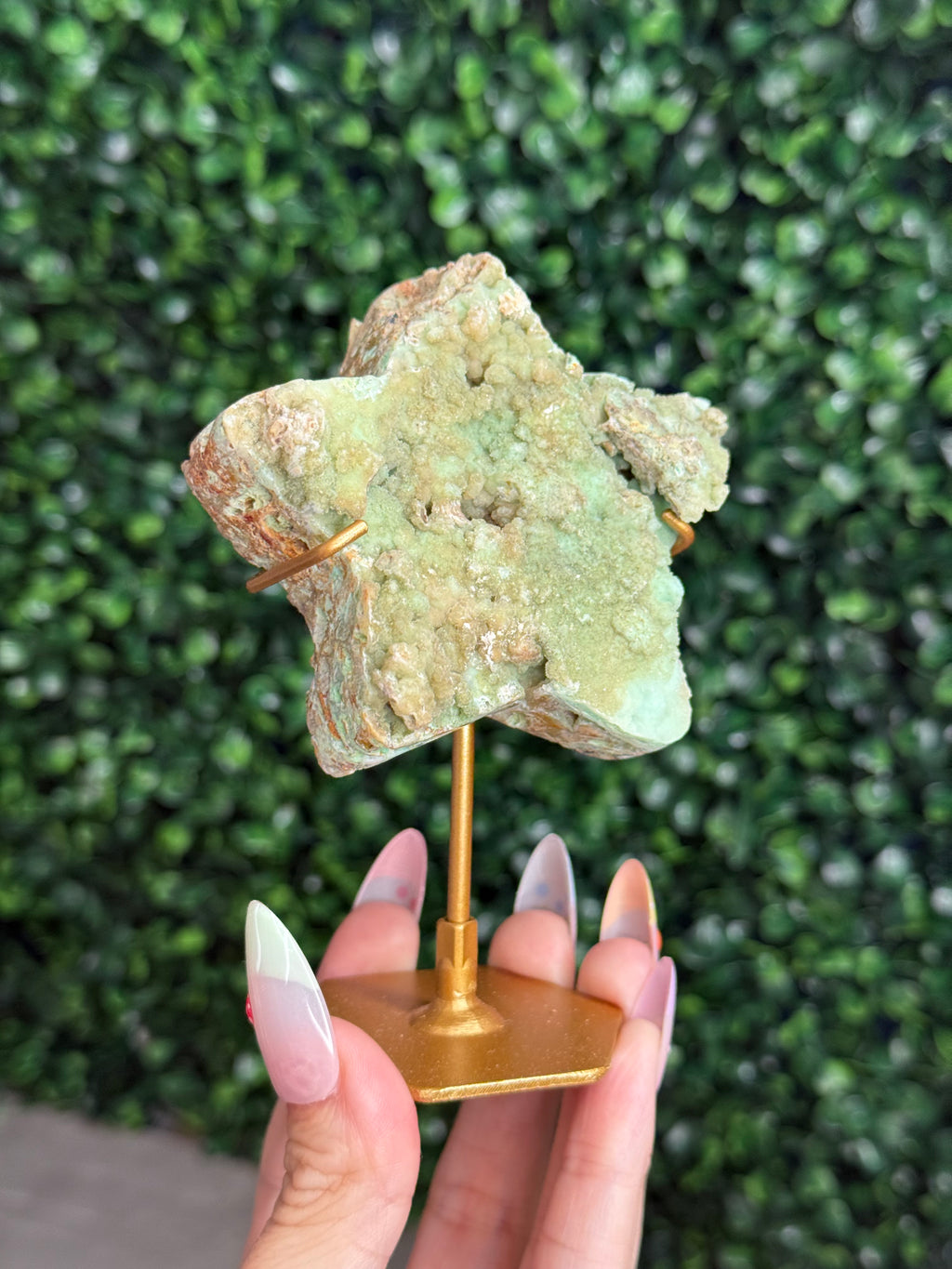 Smithsonite Star Crystal Carving - Indonesia