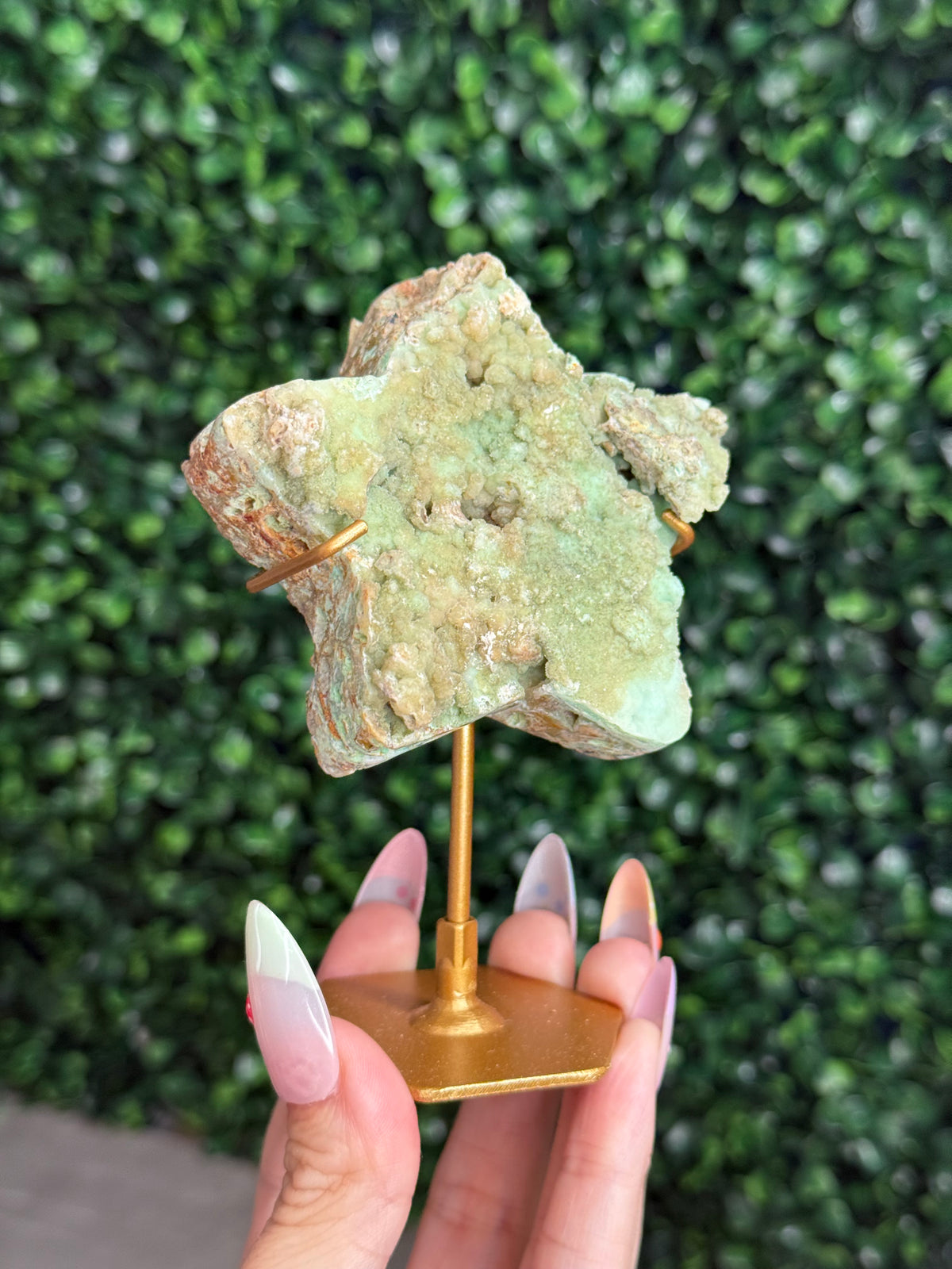 Smithsonite Star Crystal Carving - Indonesia