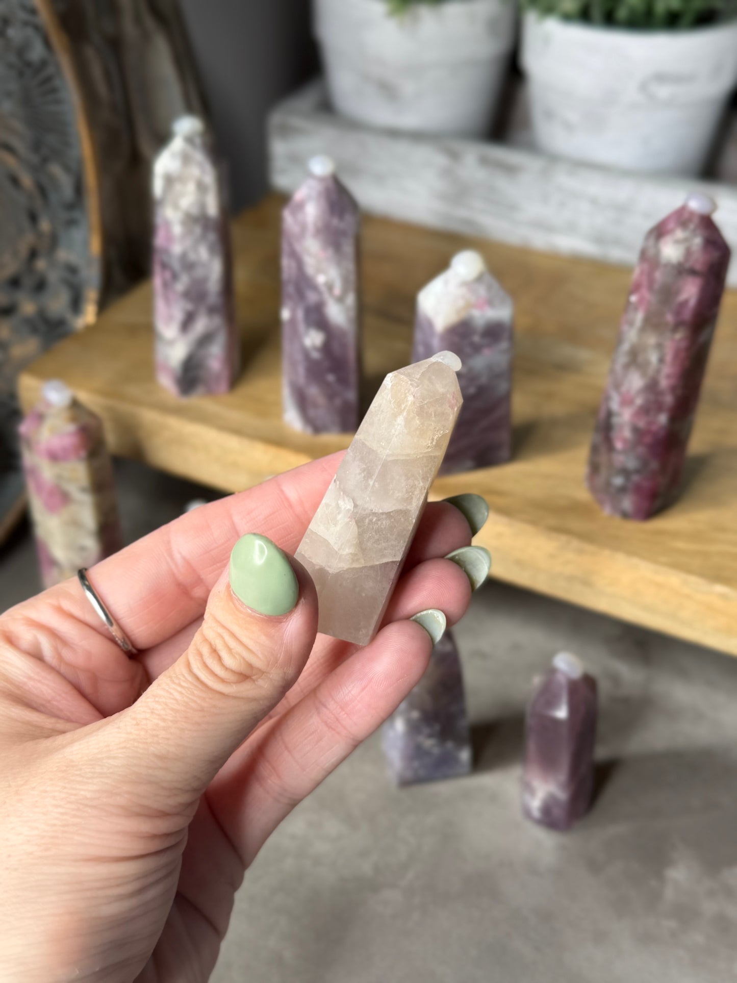 Unicorn Stone Crystal Towers