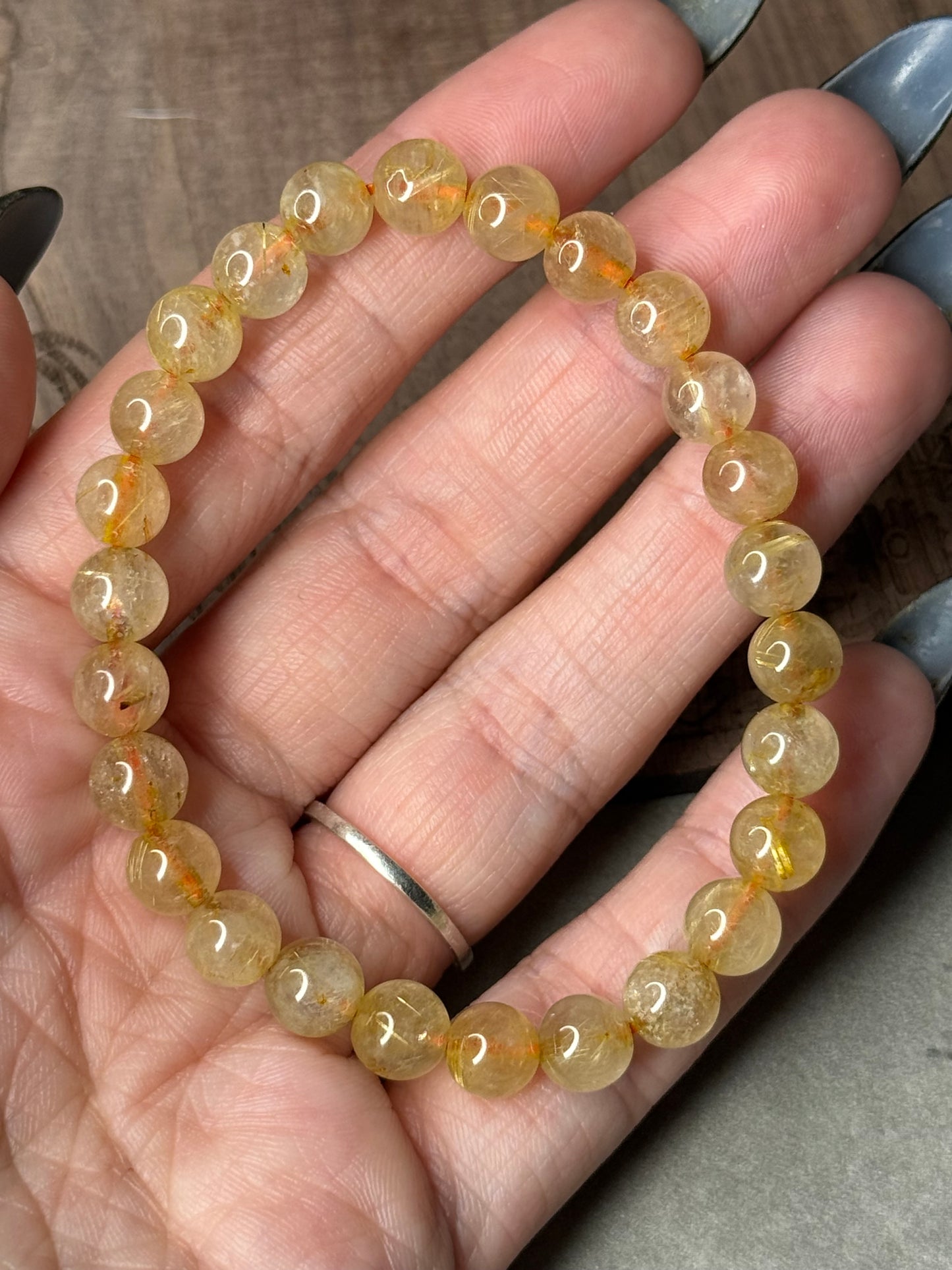 Golden Rutile Bracelet