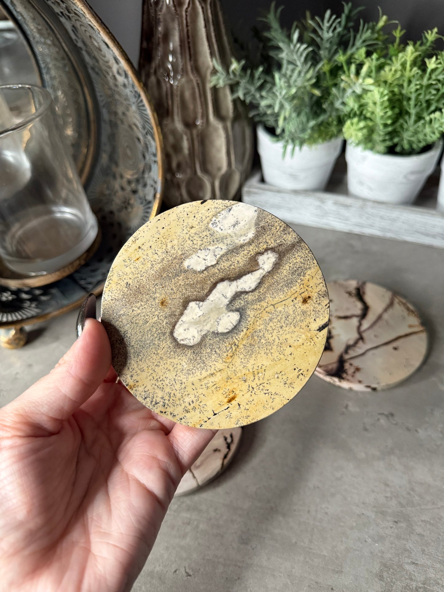 Picture Jasper Coaster Set