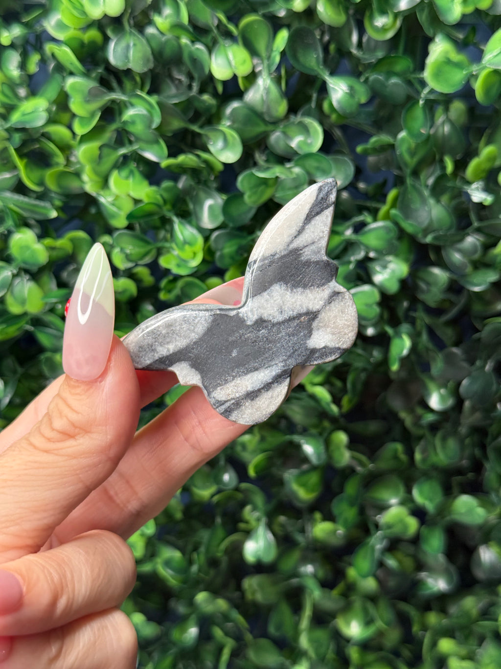 Shell Jasper Mini Butterfly Crystal Carvings - Pakistan