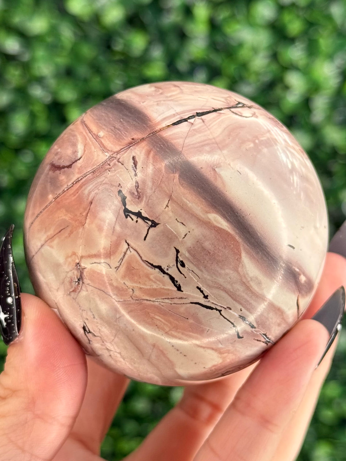 Pink Picture Jasper Spheres G