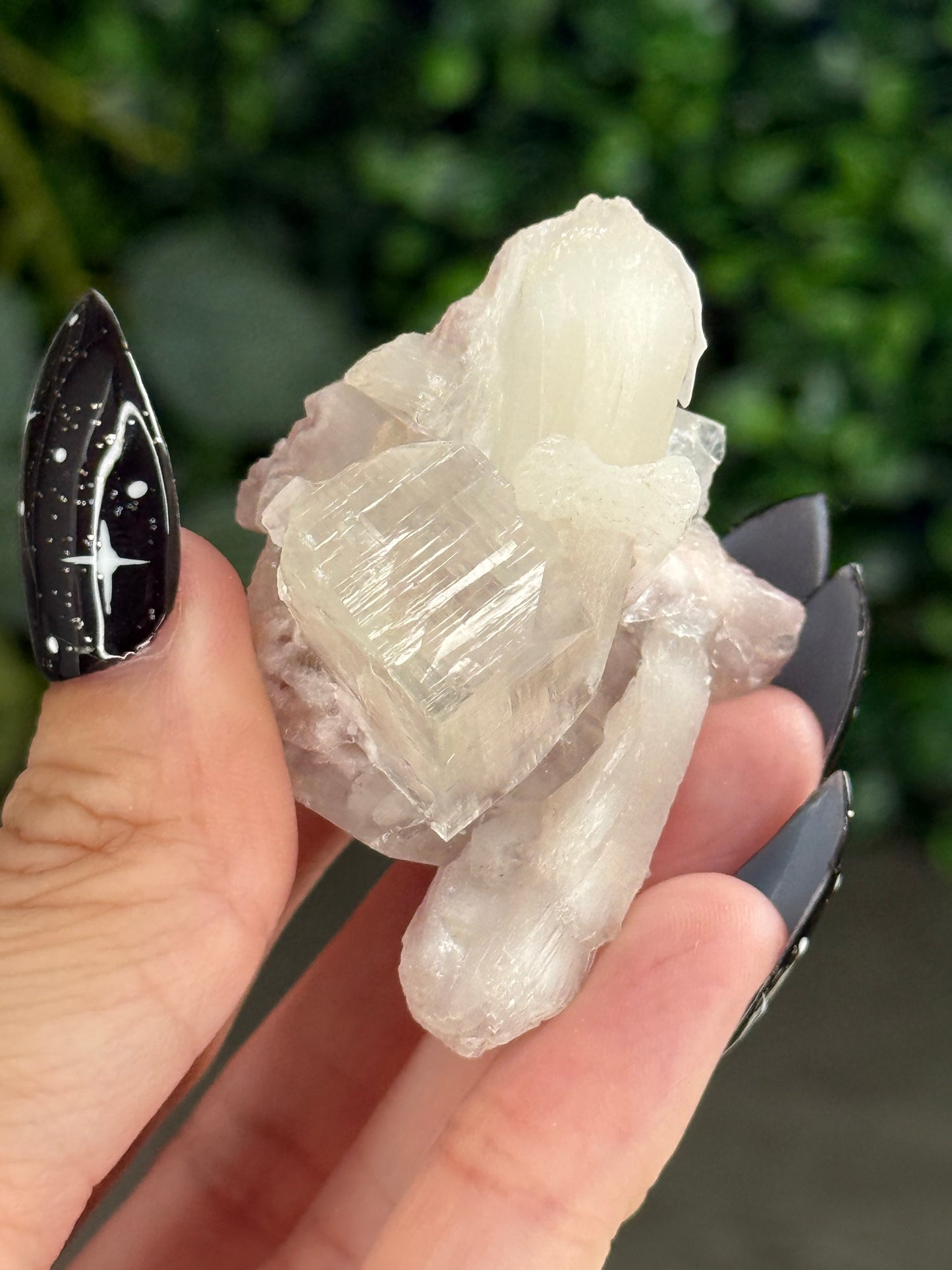 Pink & Green Apophyllite Specimens - E